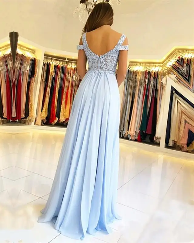 2019 Prom Dresses A-Line Off the Shoulder Sweetheart Beaded Lace Tulle Long Gown Evening Party Robe De Soiree | Свадьбы и торжества