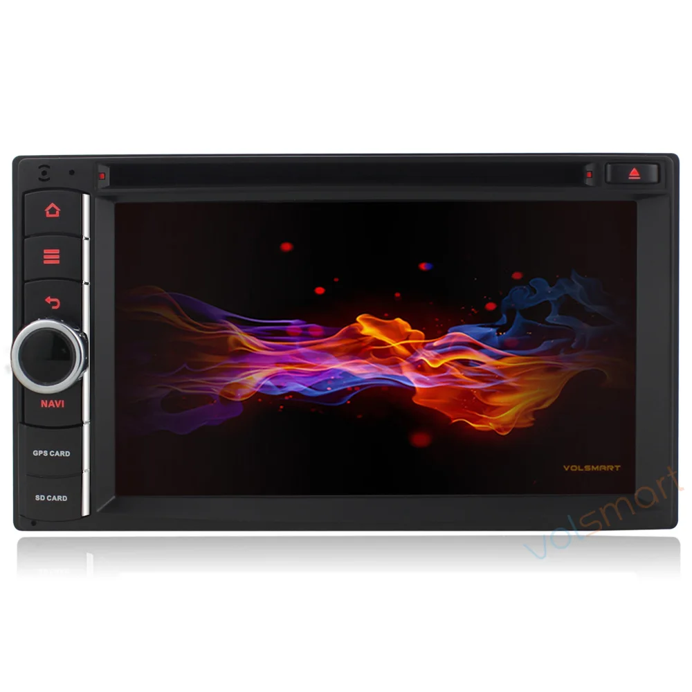 Volsmart Окта основные 2 ГБ RAM 32 ROM Android 6.0.1 2Din универсальный Игрок Автомобиля DVD GPS Радио