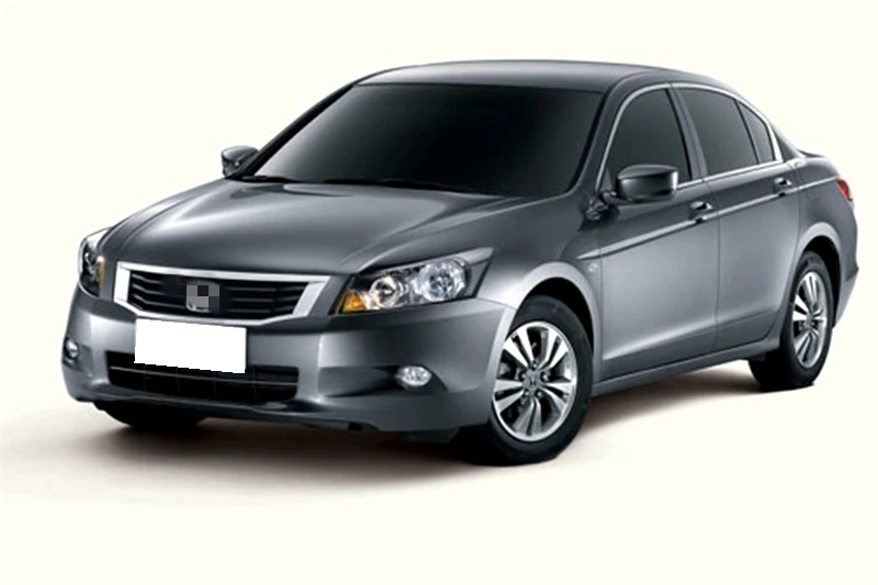 Для Honda Accord 8th 2008 2009 2010 ABS Хром Передняя противотуманная фара Накладка бампера реснички на фары отделка Аксессуары 2 шт./компл