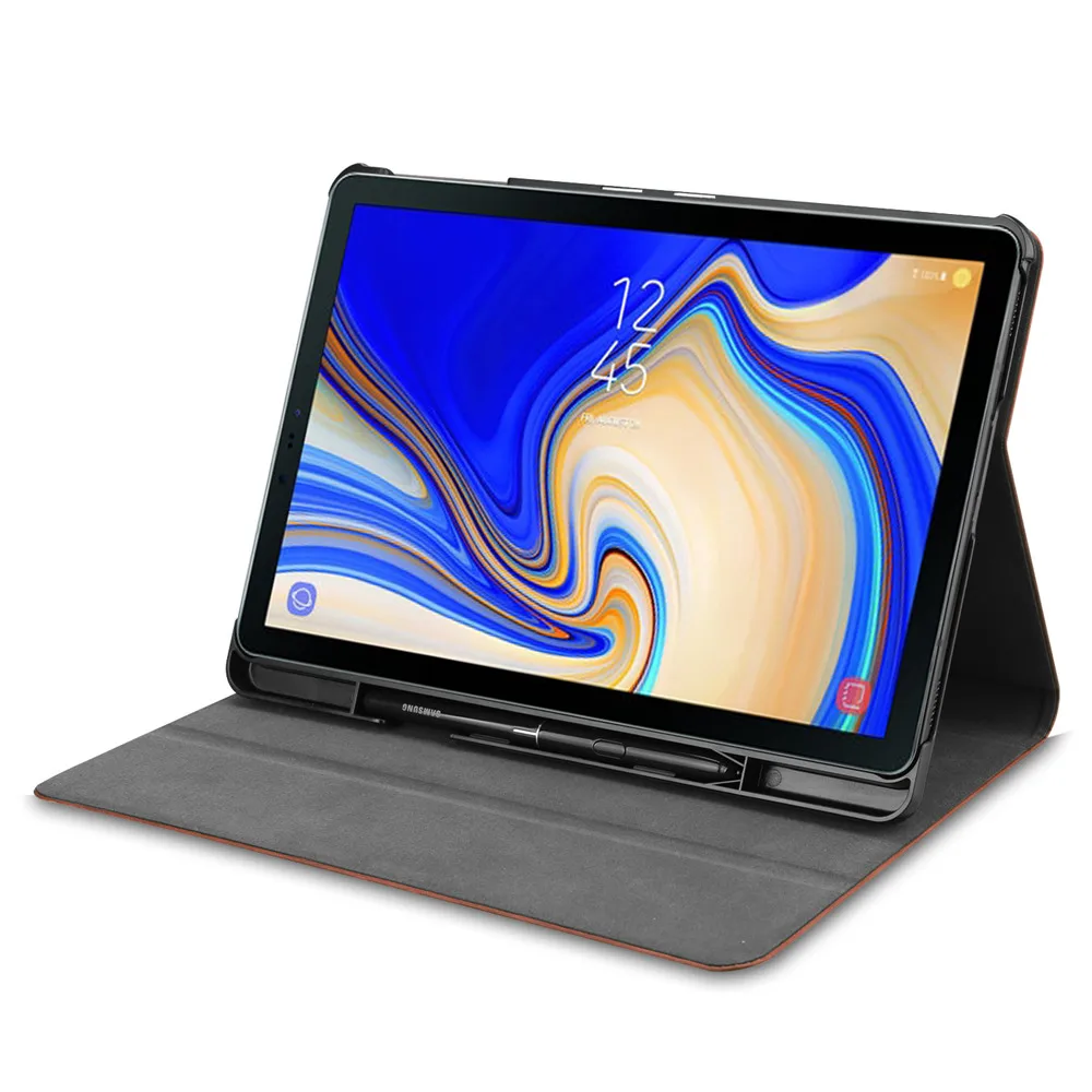 Ультратонкий легкий защитный чехол подставка с держателем S для Samsung Galaxy Tab S4 10 5 T830