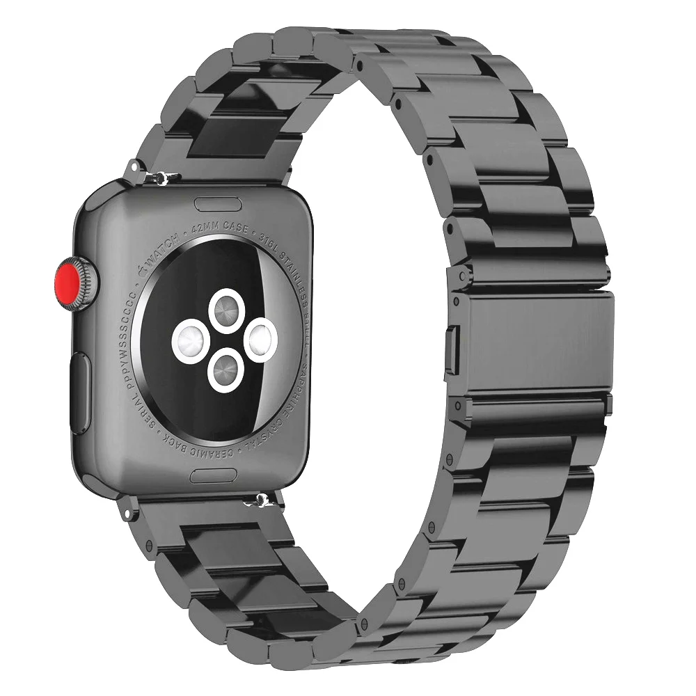 Металлический ремешок для Apple Watch браслет из нержавеющей стали iWatch 42 мм 38