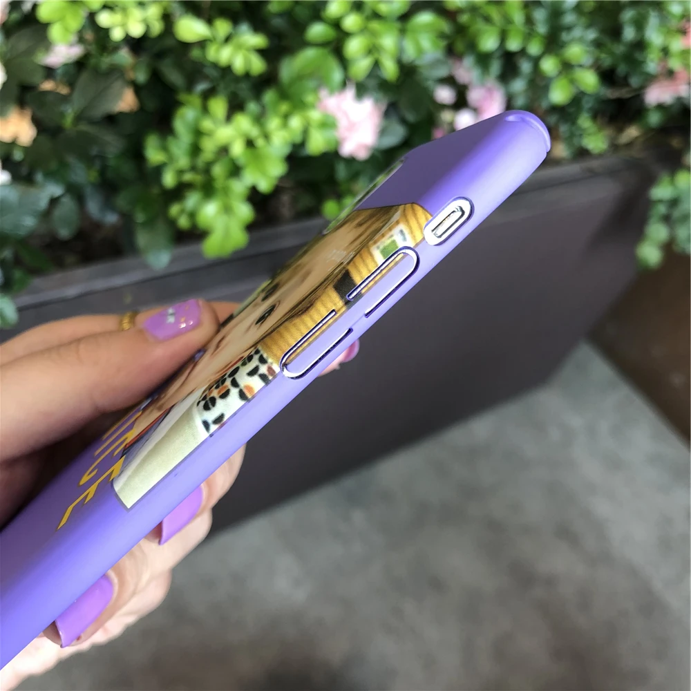 WULAWUKU Мода Cuty ребенка выражение Забавный день Жесткий Чехол для iPhone 6 6s 7 8 plus X
