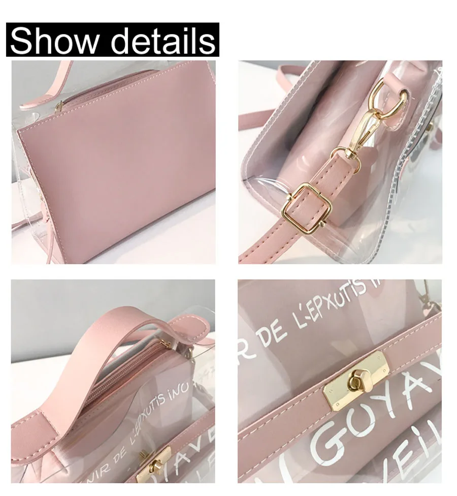 Женская сумка Прозрачная желе сумка bolsa feminina сумка-мессенджер borsa donna модные malas de senhora сумки через плечо torebka