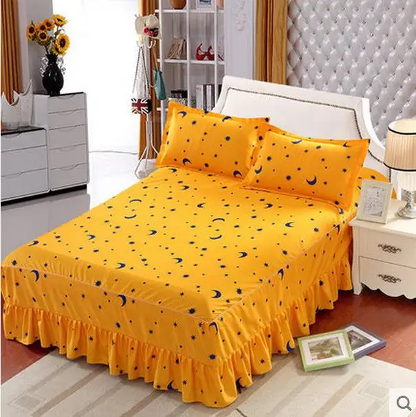 Симмонс крышка комплект с юбкой из Корейская принцесса покрывало кровать 1.8/1.5/2.0