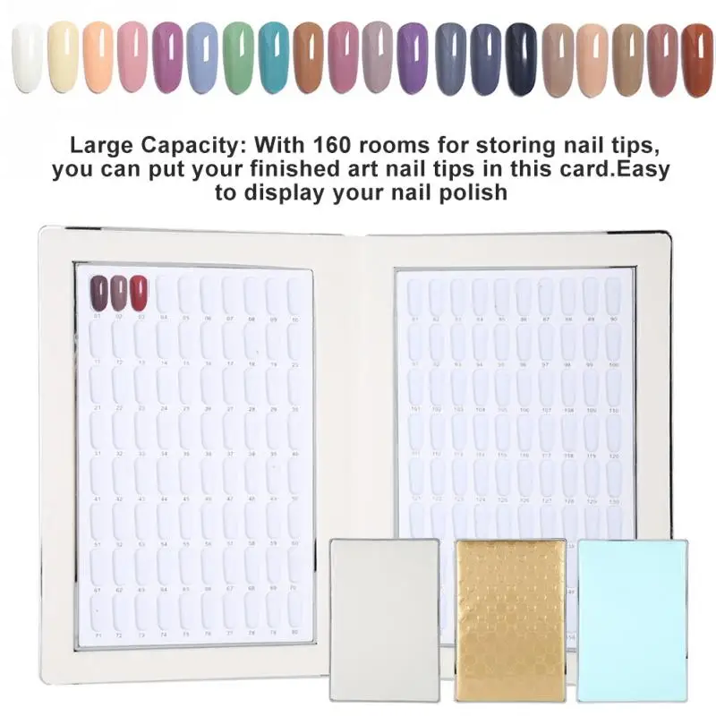 TMISHION профессиональный Гель лак для ногтей дисплей карта книга цветная доска