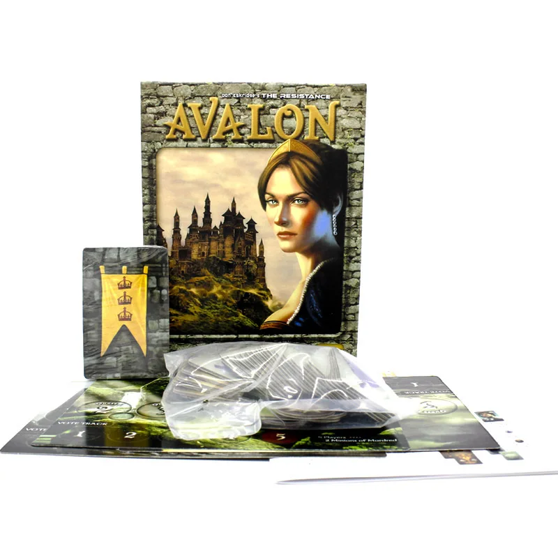 Новинка 2019 года! интерактивная игра Avalon с сопротивлением инди семьи полностью