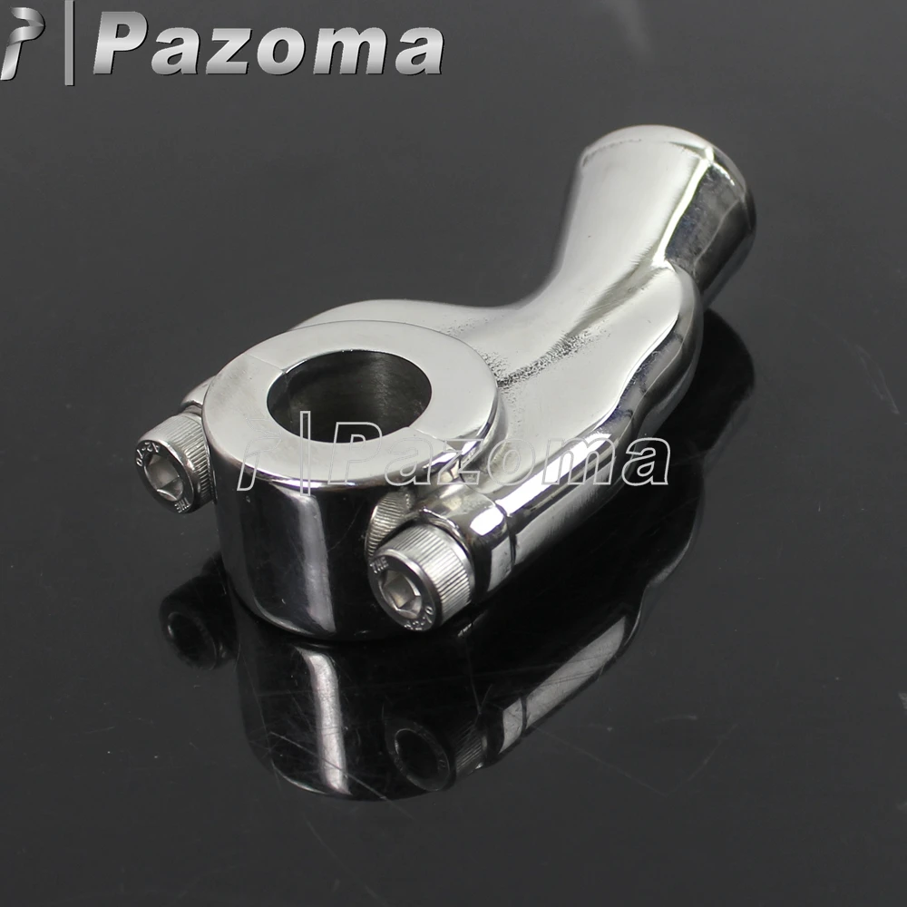 Полированные алюминиевые мотоциклетные зажимы для руля 1 дюйм 25 4 мм|handlebar riser|riser