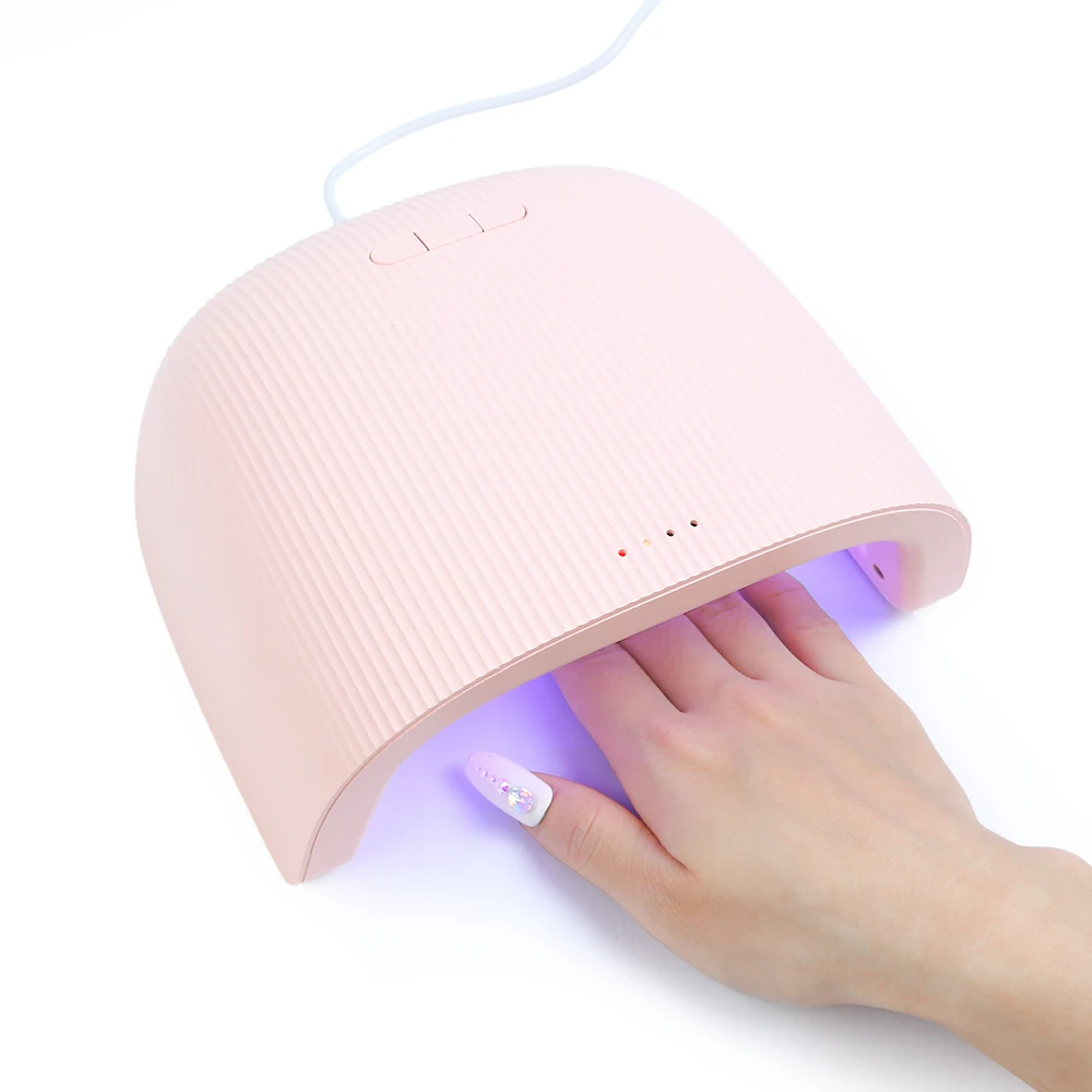 36 Вт УФ светодиодная лампа для дизайна ногтей Сушилка гель маникюрный набор