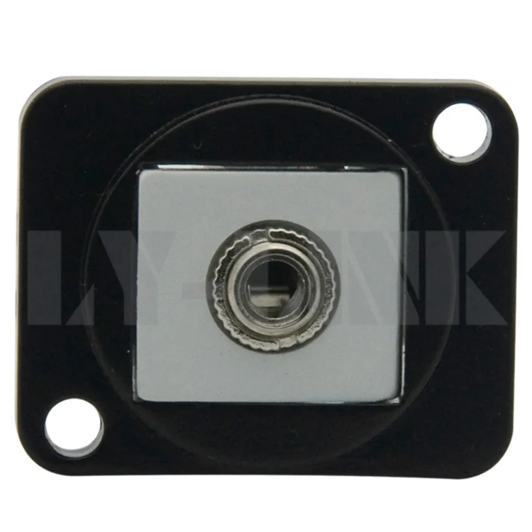 D type metal 3.5mm audio with backside screw connector | Электроника