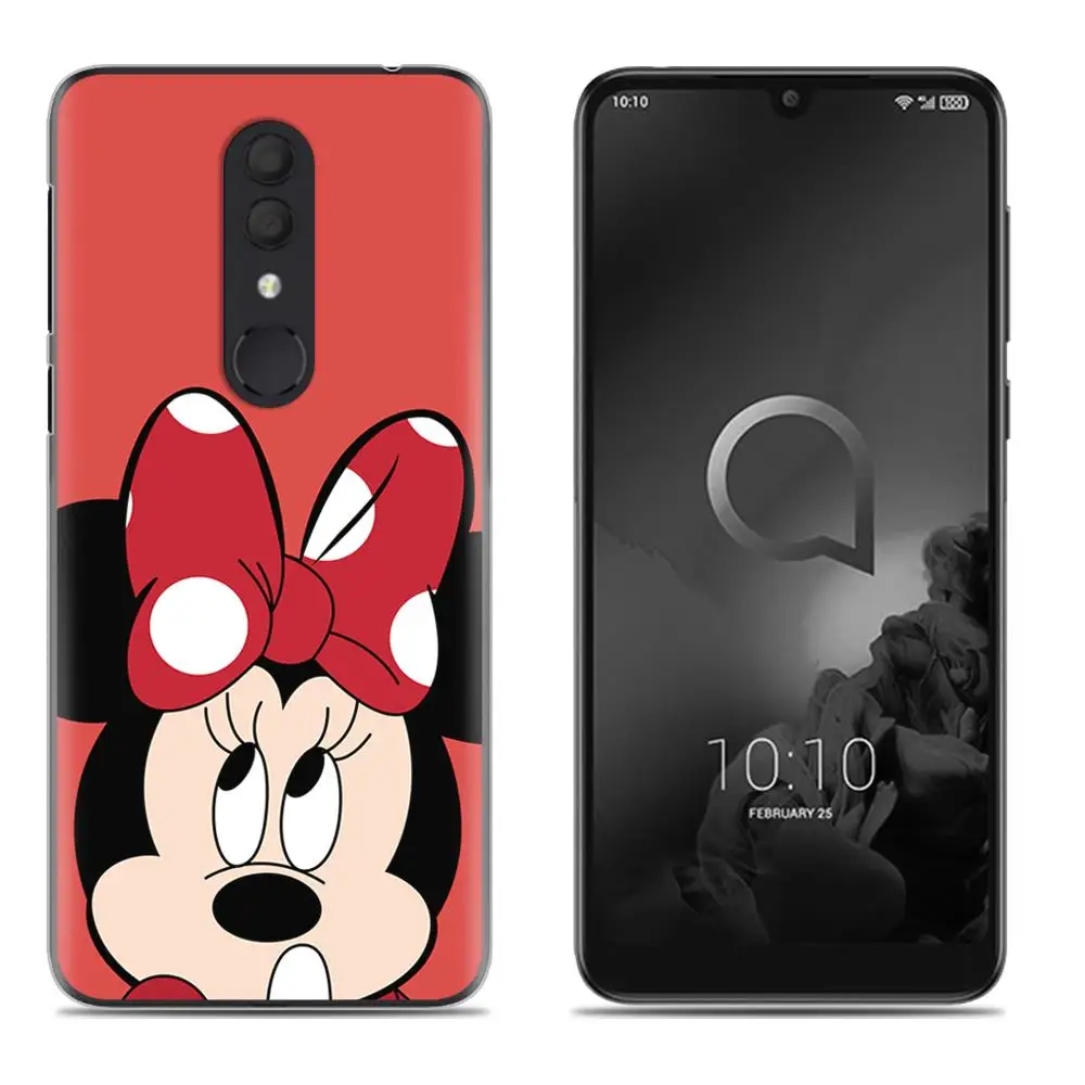 20 Ударопрочный чехол для телефона для Alcatel 3()/5053 цветной Мягкий силиконовый чехол из ТПУ с рисунком - Цвет: 20