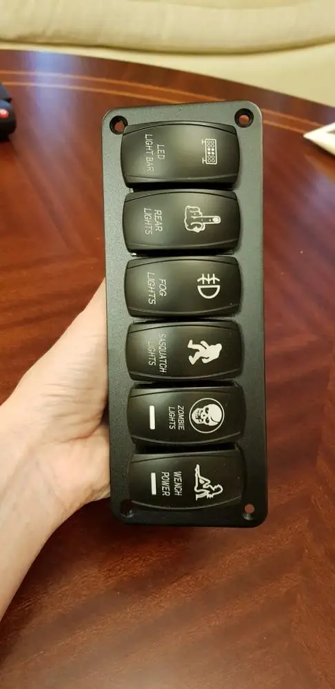 Автоматический красный автомобиль морской лодка 6 секционный водонепроницаемый