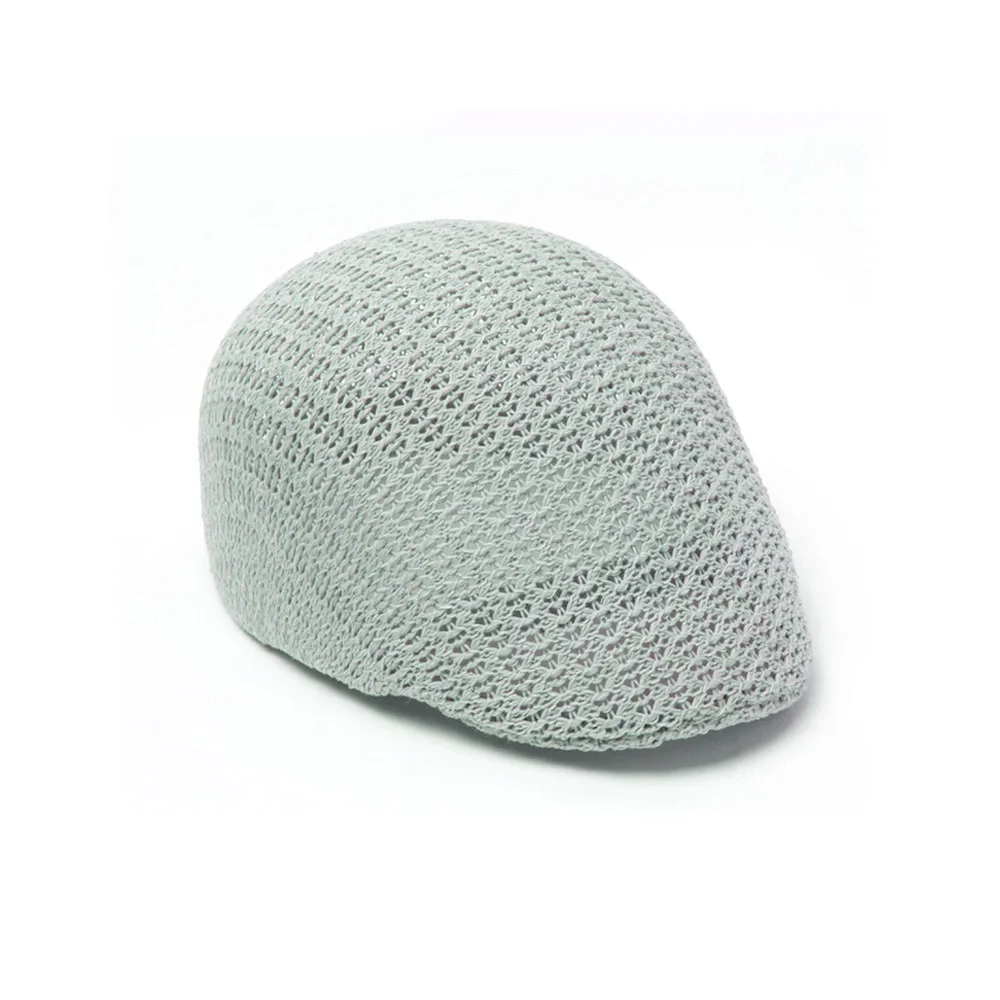 Кепка унисекс из дышащей сетчатой ткани Модный берет для женщин и мужчин