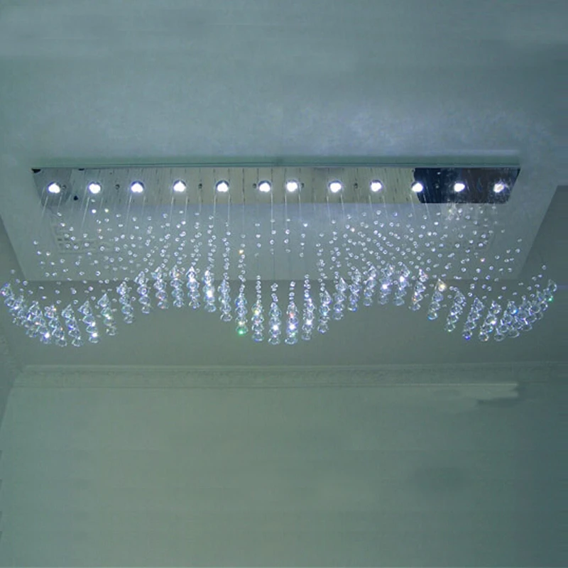 Новая волна дизайн обувь с украшением в виде кристаллов люстра лампа AC110V 220v блеск