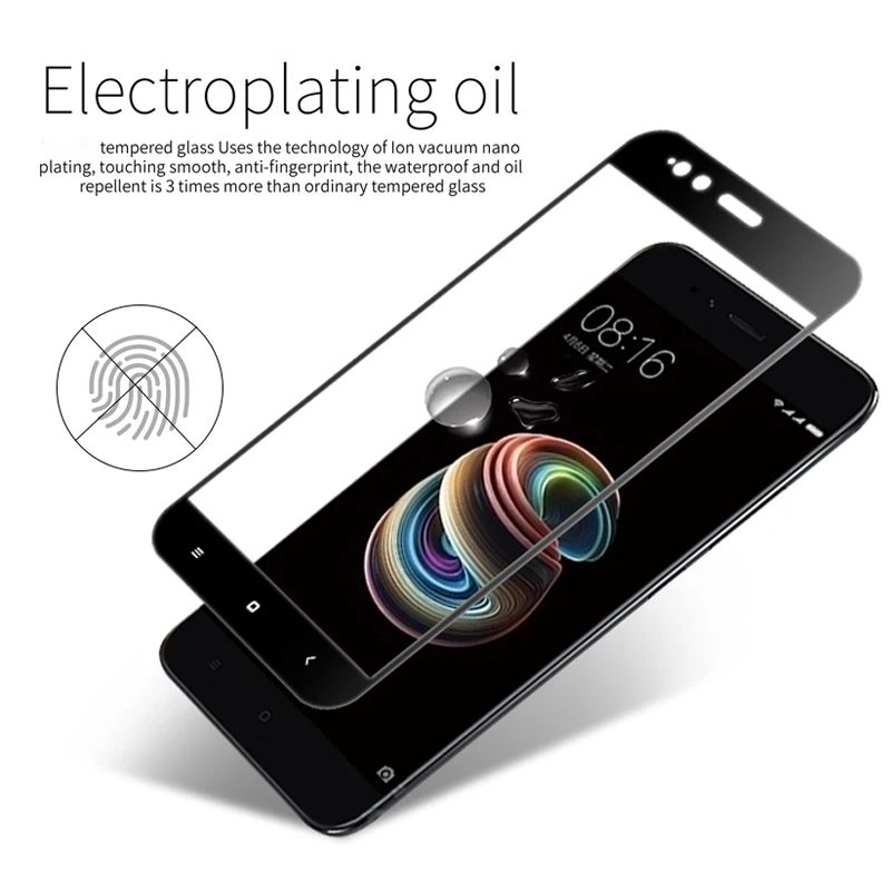 9H для Xiaomi Redmi 4X закаленное стекло Note 3 4 5 Pro Plus 4A 5A полное покрытие Защитная пленка