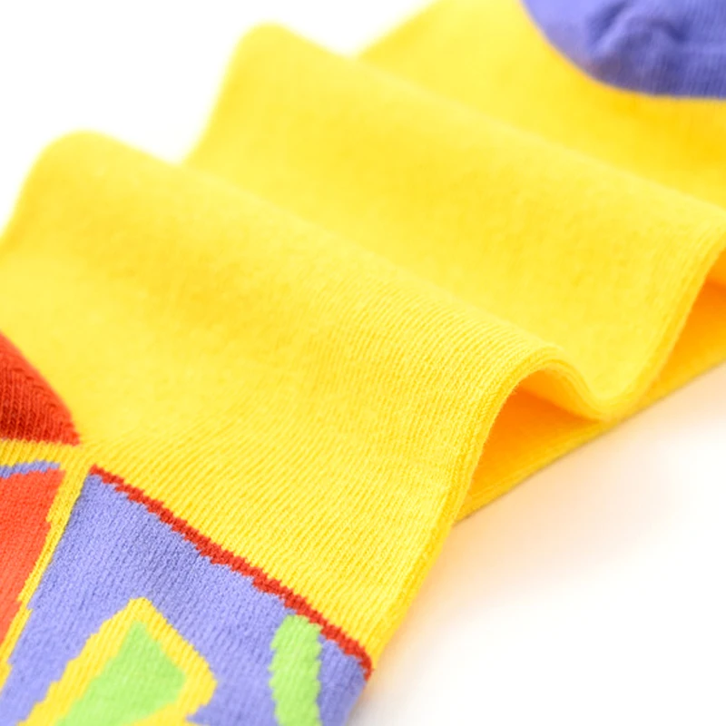 Oil Painting Creative Personality Street Art Socks Skateboard Funny Women Casual Socks Men Short Socks Crazy Happy Cotton Socks