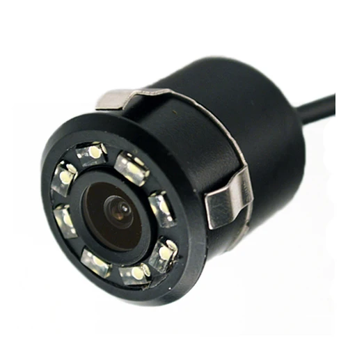 8Led Camera Rear Автомобильный регистратор Tefanball, 4 дюйма, ips, двойной объектив, Автомобильный видеорегистратор FHD 1080 P, камера на приборной панели, g-сенсор, парковочный монитор, WDR - Название цвета: 8Led Camera Rear