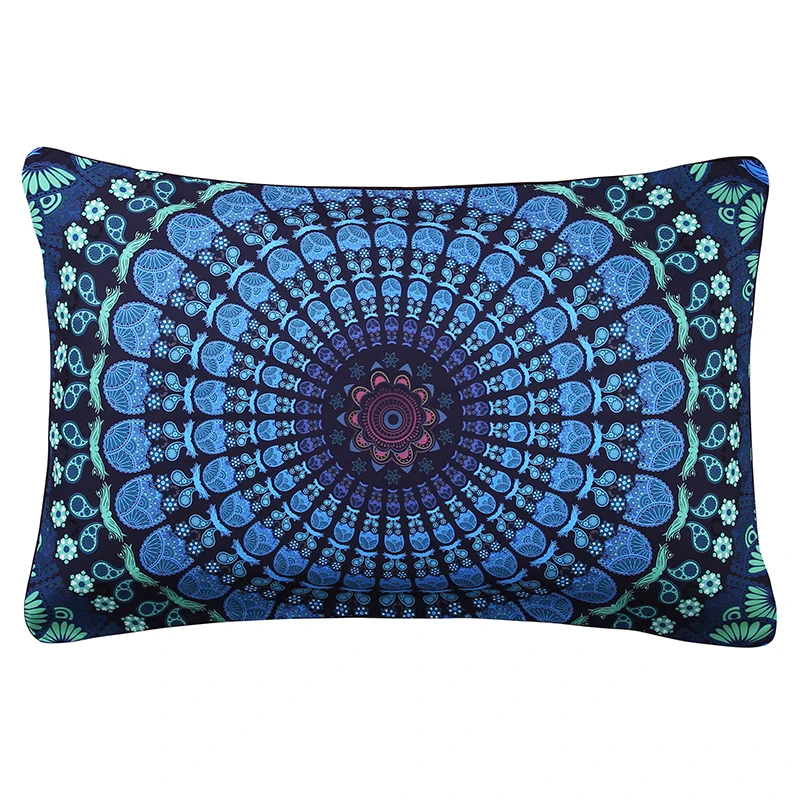 Набор BeddingOutlet из 4 предметов в стиле бохо с лунным светом пододеяльник богемном