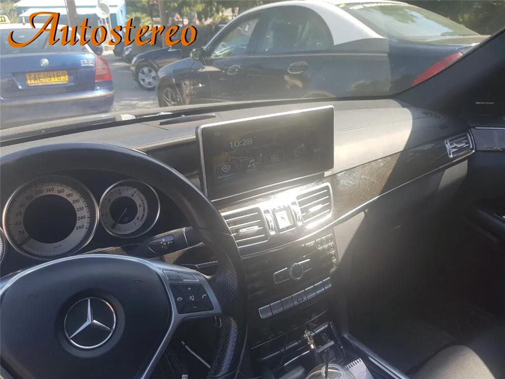 10,2 дюймов Android 9 MTK Автомобильный gps навигатор головное устройство для MERCEDES-BENZ W212 2009- мультимедийный плеер радио магнитофон