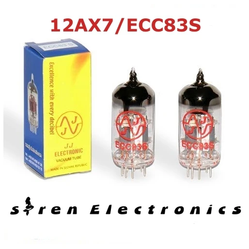 1 шт. x JJ 12AX7 ECC83S предусилители вакуумные трубки клапан гитарный усилитель Hi Fi ***