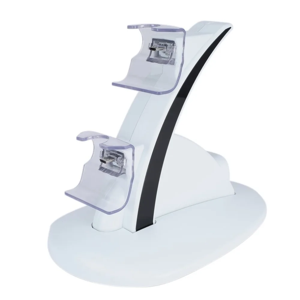 USB LED свет двойной контроллер зарядная док станция зарядное устройство для Microsoft