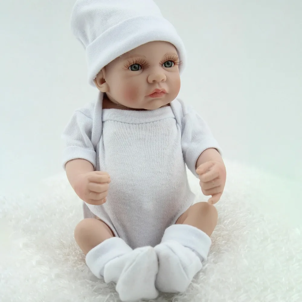 KAYDORA 10 дюймов перерожденные куклы Младенцы реалистичные Мини Bebe Menino Menina Ванна