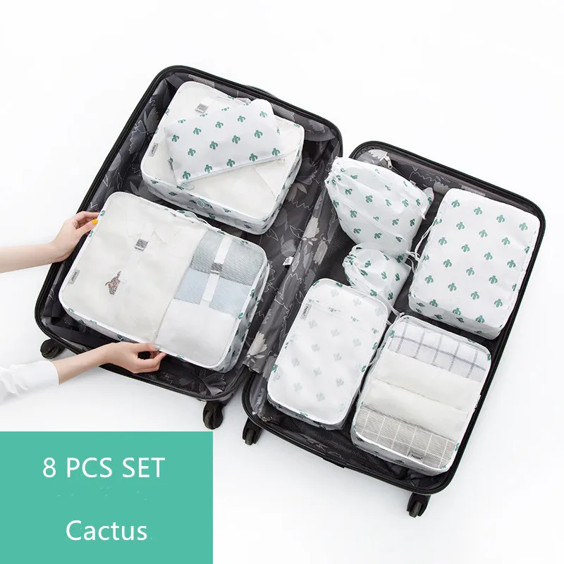 FASOTY 8 шт./компл. дорожная сумка для хранения набор сортировки багажа одежды | Дом и