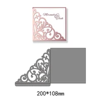 hollow lace pocket metal cutting dies for scrapbooking decorative handmake card embossing stencil template