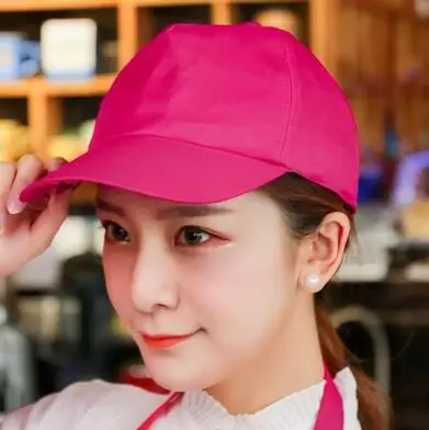 hats Кухонный домашний фартук для воды, для супермаркета, официанта, косметика, нижнее белье, делопроизводитель, рабочая одежда, розовый фартук с логотипом - Цвет: hats