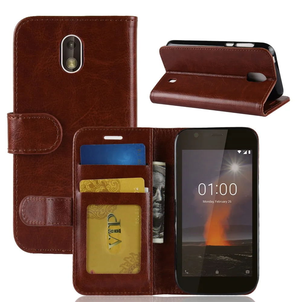Кожаный чехол-бумажник Crazy Horse 10 шт./лот чехлы для телефонов Nokia G50 C01 Plus XR20 2 4 3 C3 8.3 5G 5