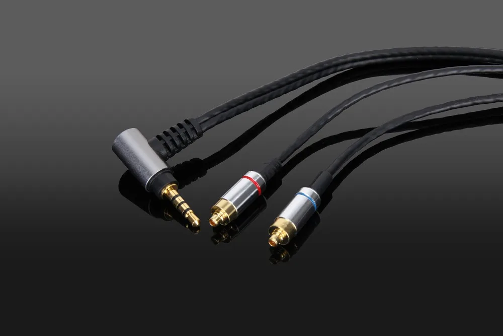 Обновленный сбалансированный серебристый аудиокабель OCC для DUNU DN 2002 DN2002 наушники