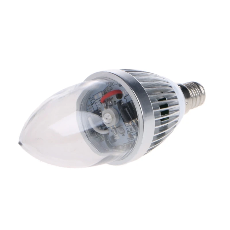 

E12 3W RGB LED 15 Colors Changing Candle Light Bulb Lamp Remote Control AC85-265V