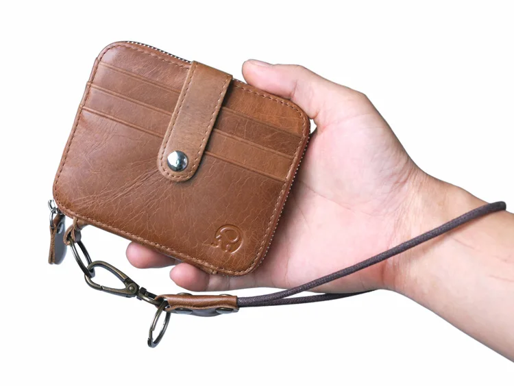 Wholesale Key Holder keychain Rope Retro Leather Key Chain Neck Rope Card Pack Parts 49cm 23cm 15cm Durable Portable Cheap K19