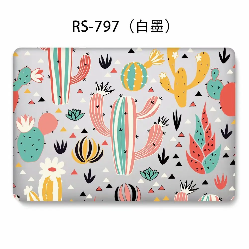Цветочный чехол для ноутбука Macbook Air Pro Retina 11 12 13 15 с сенсорной панелью цветы