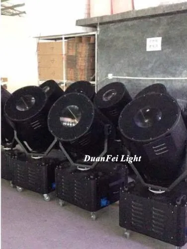 С Roadcase sky search light 5000 W стикер для ногтей Открытый красочный свет небо луч поиск света
