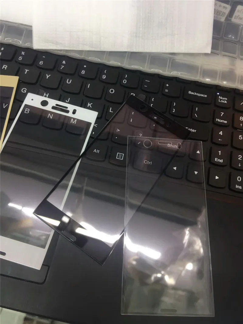 Для Sony XZ1 компактная стеклянная пленка цветное Закаленное стекло Защитная для