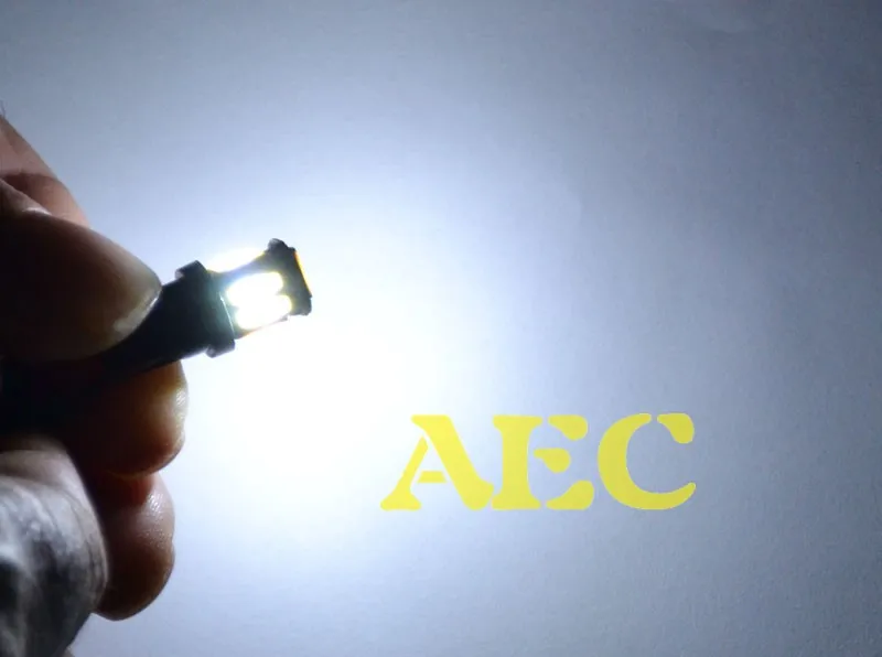 10 шт. Автомобильный светодиодный T10 SMD 7020 светодиодов 7014 клиновой замена лампы