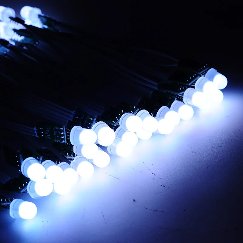 Оптовая продажа 100 шт. WS2811 IC светодиодный пиксельный модульный строка 9 мм DC12v