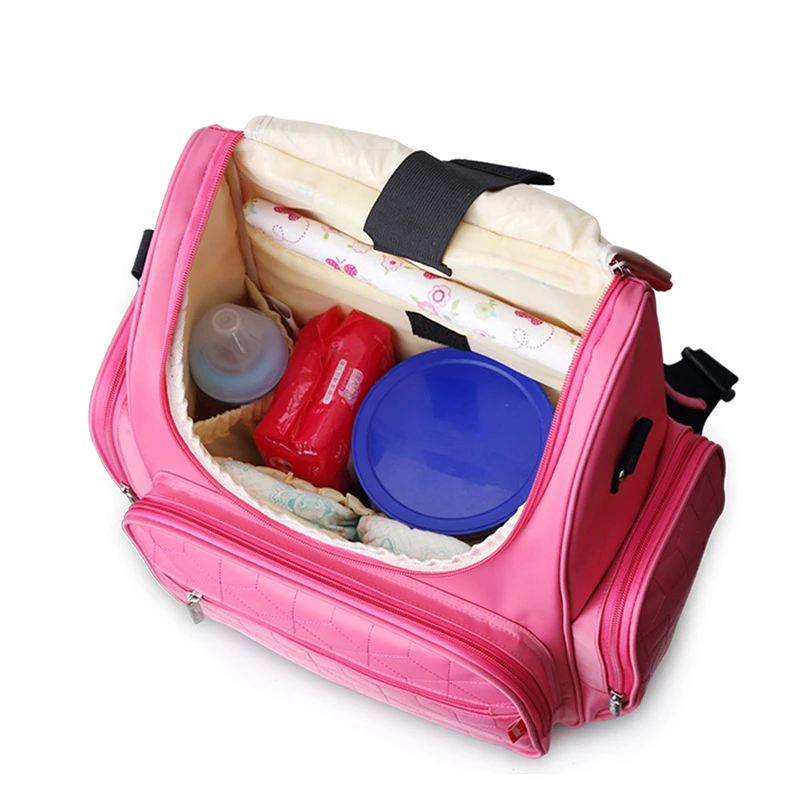 Waterproof Baby Diaper Backpack Bag For Mom Outdoor Nappy Organizer Mommy Maternity Stroller With Hook bolsa maternidade | Мать и ребенок
