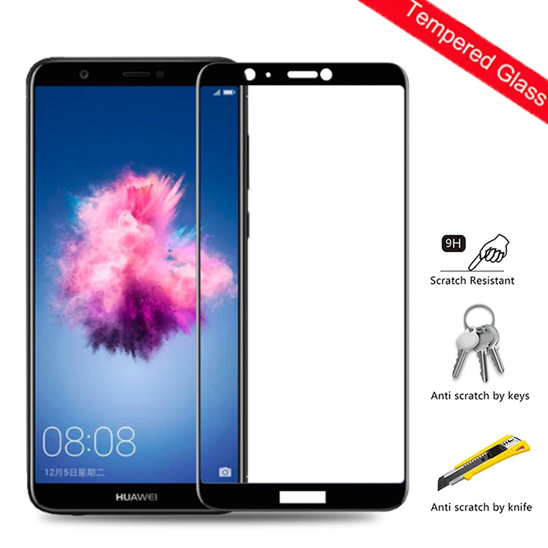 Защитное стекло для Hauwei P Smart FIG LX1 LA1 полноэкранная защитная пленка из закаленного
