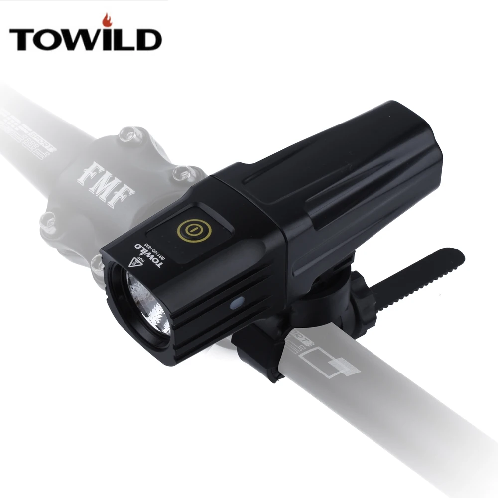 TOWILD BR1600 Bicycle bike Headlight Waterproof 1600 Lumens MTB Cycling Light Front LED Torch Light Power bicycle accessories