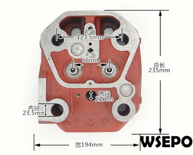 Качество OEM! Головка цилиндра Comp для 4 тактного одноцилиндрового небольшого