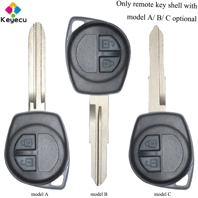 Запасной пульт дистанционного управления KEYECU для автомобильного ключа с 2
