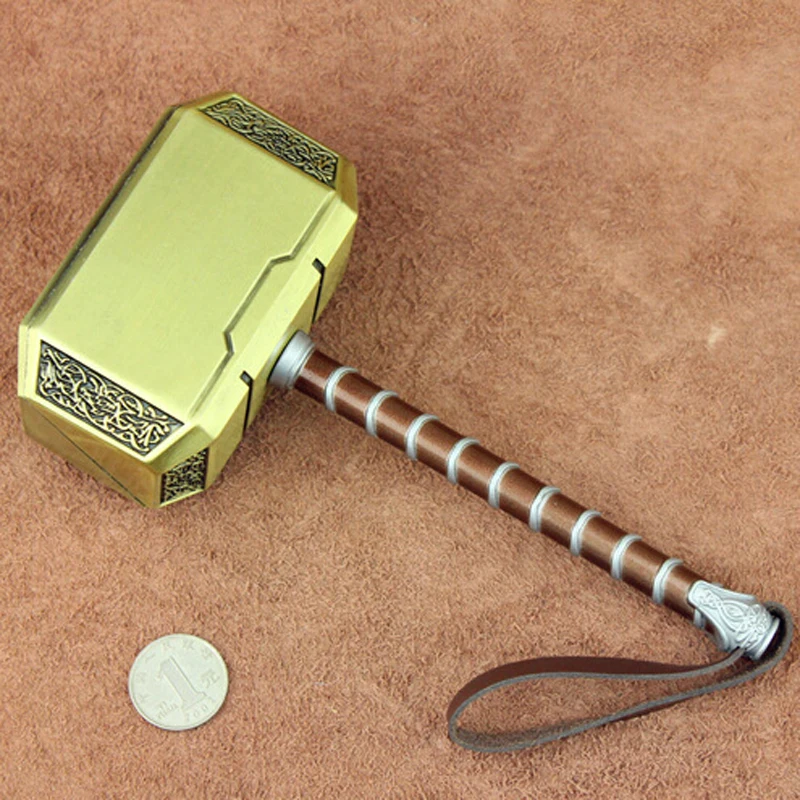 Hot Sci-Fi Movie Hero Thor Hammer Tor THOR Alloy Model Toy Hand-Held Large 20cm Gift Box | Игрушки и хобби