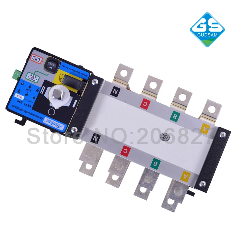 250A трехфазный 4P генераторный автоматический переключатель (ATS 250A)|switch switch|switch