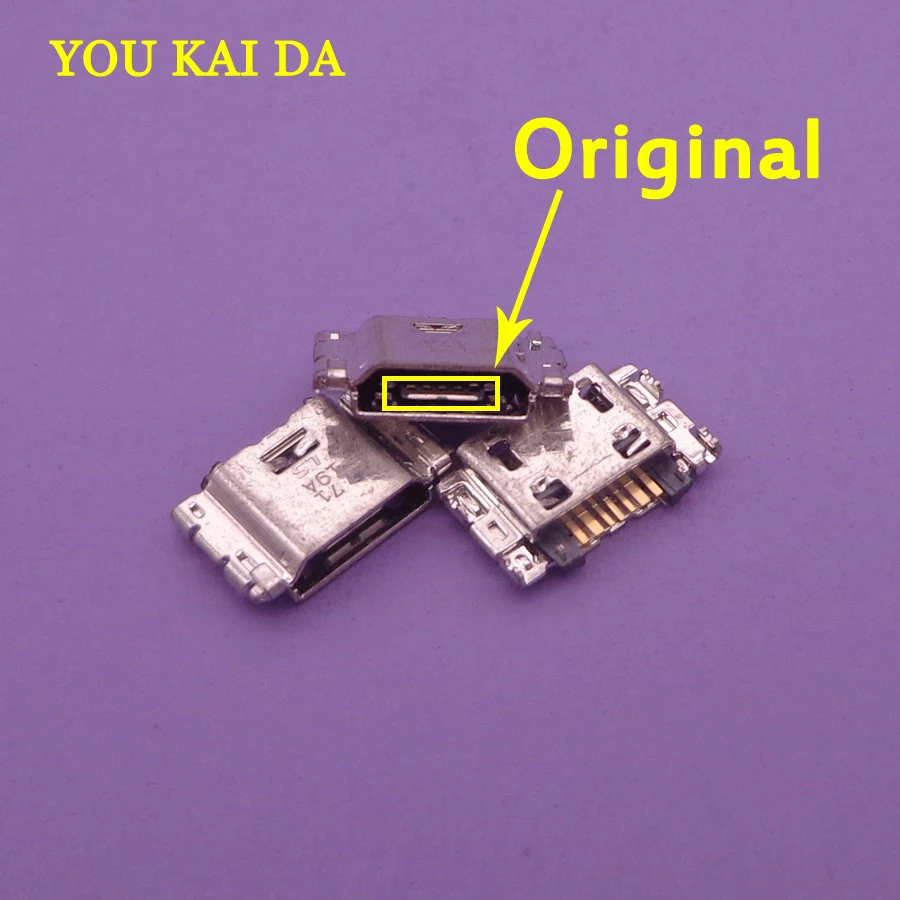 100 шт./лот Micro USB разъем для подключения зарядного порта Samsung J5 SM J500 J1 J100 J5008 J500F J7 J700