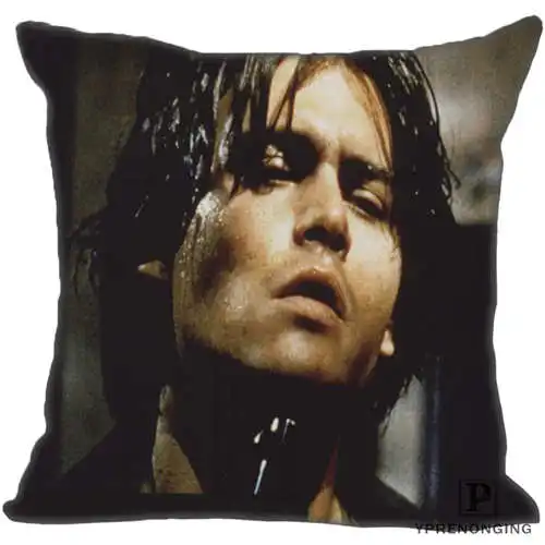 Pillowcase Для наращивания с лучшими продажами от Джонни Деппом(2) Наволочка на подушку, спальня дома квадратная Наволочка на молнии(с одной стороны)#190404-01-106 - Цвет: Pillowcase