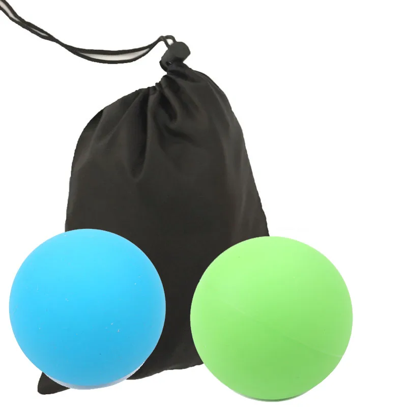 1 blue 1 green 2 шт./лот 63 мм силиконовый мяч для Лакросса Тренажерный Зал Фитнес Массаж терапия триггер полный тело упражнения Спорт Йога Мячи расслабить усталость - Цвет: 1 blue 1 green