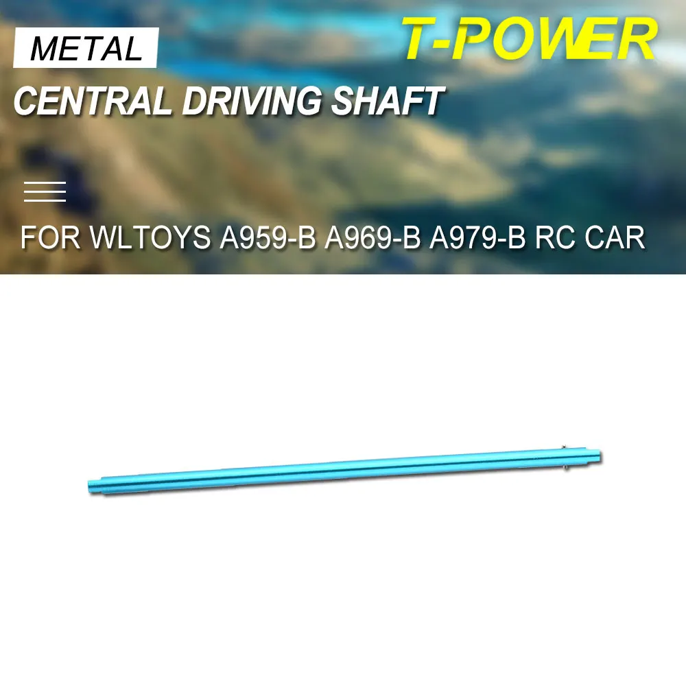 T-power 5*138 мм металлический центральный приводной вал карданный для WLtoys A959-B A969-B A979-B
