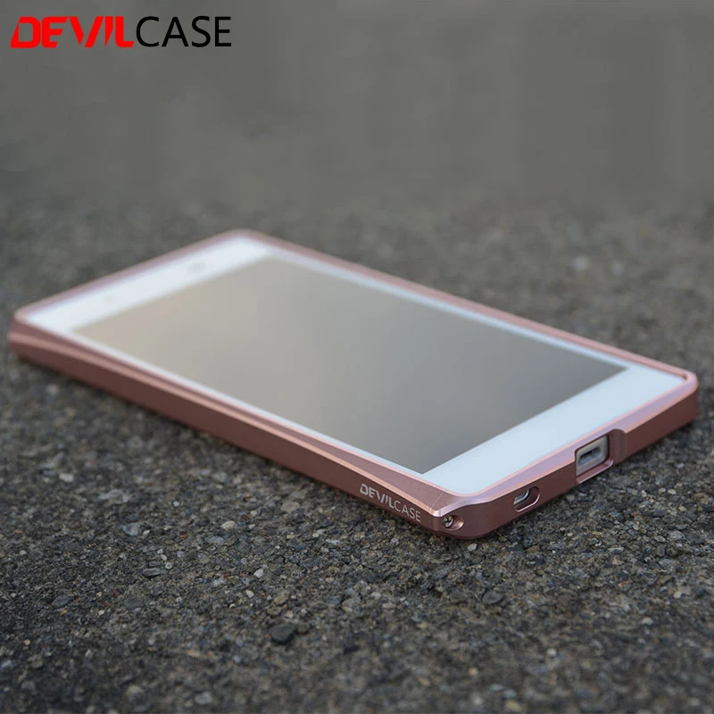 DEVILCASE для SONY XPERIA Z5 Алюминиевый металлический бампер рамка E6603 E6633 E6653 E6683 5 2 дюйма