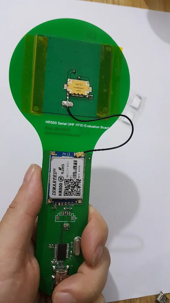 Ручной PR9200 UHF RFID модуль/пассивный считыватель модулей обеспечивают 2dBi антенну и